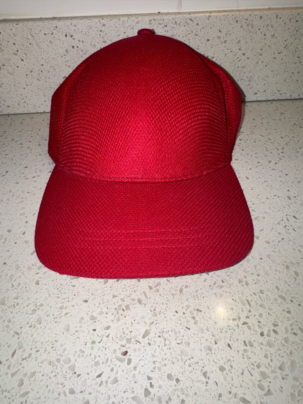 Lululemon Men’s S/M Hat Red Woven  Snapback Sun Hat Summer NWOT